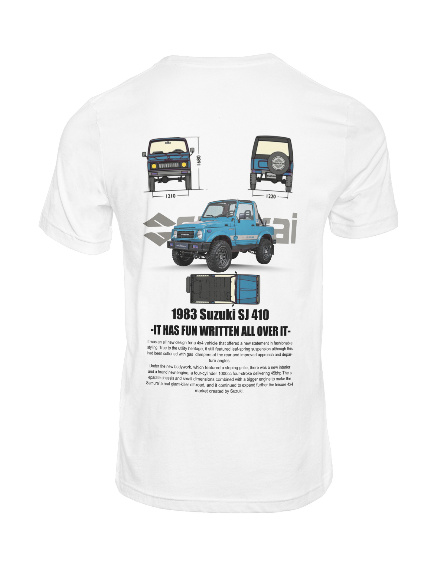 CAMISA DE CARRO SUZUKI