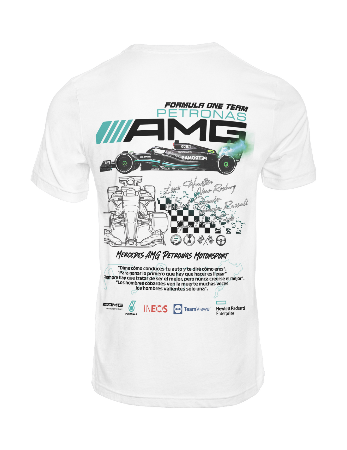 CAMISA DE FORMULA 1