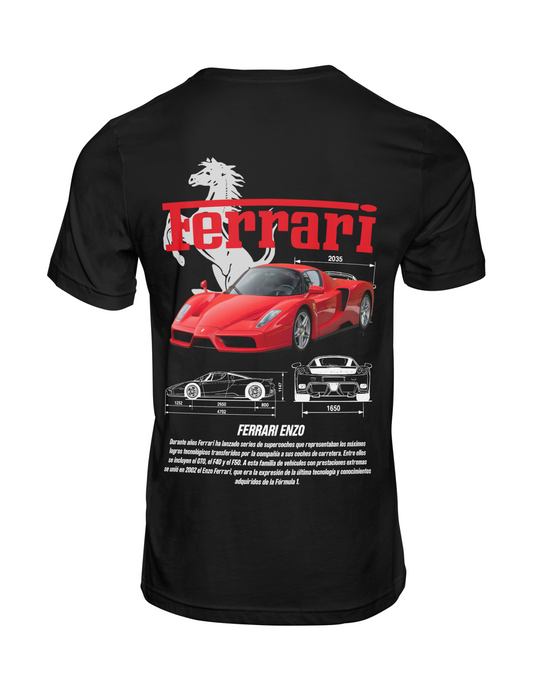 CAMISA DE CARRO FERRARI