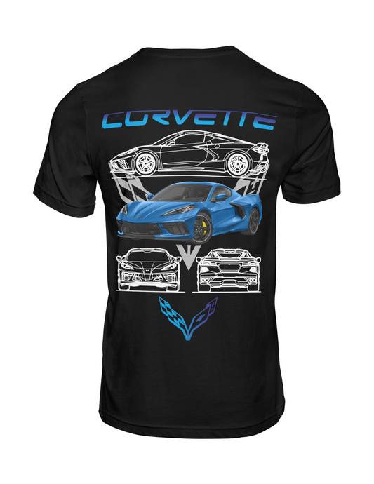 CAMISA DE CARRO CORVETTE