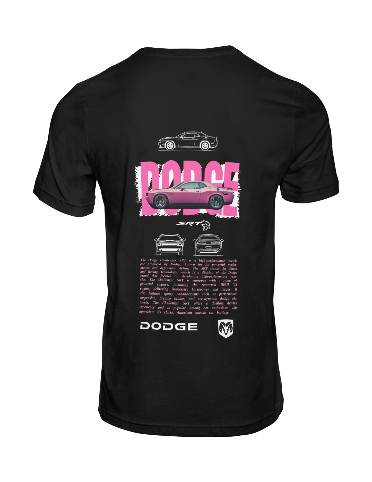 CAMISA DE CARRO DODGE