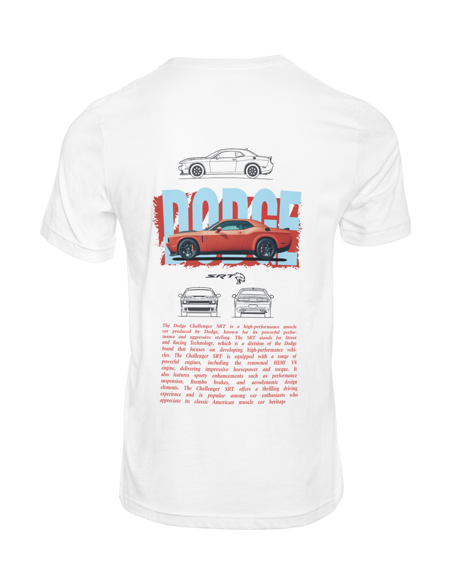 CAMISA DE CARRO DODGE