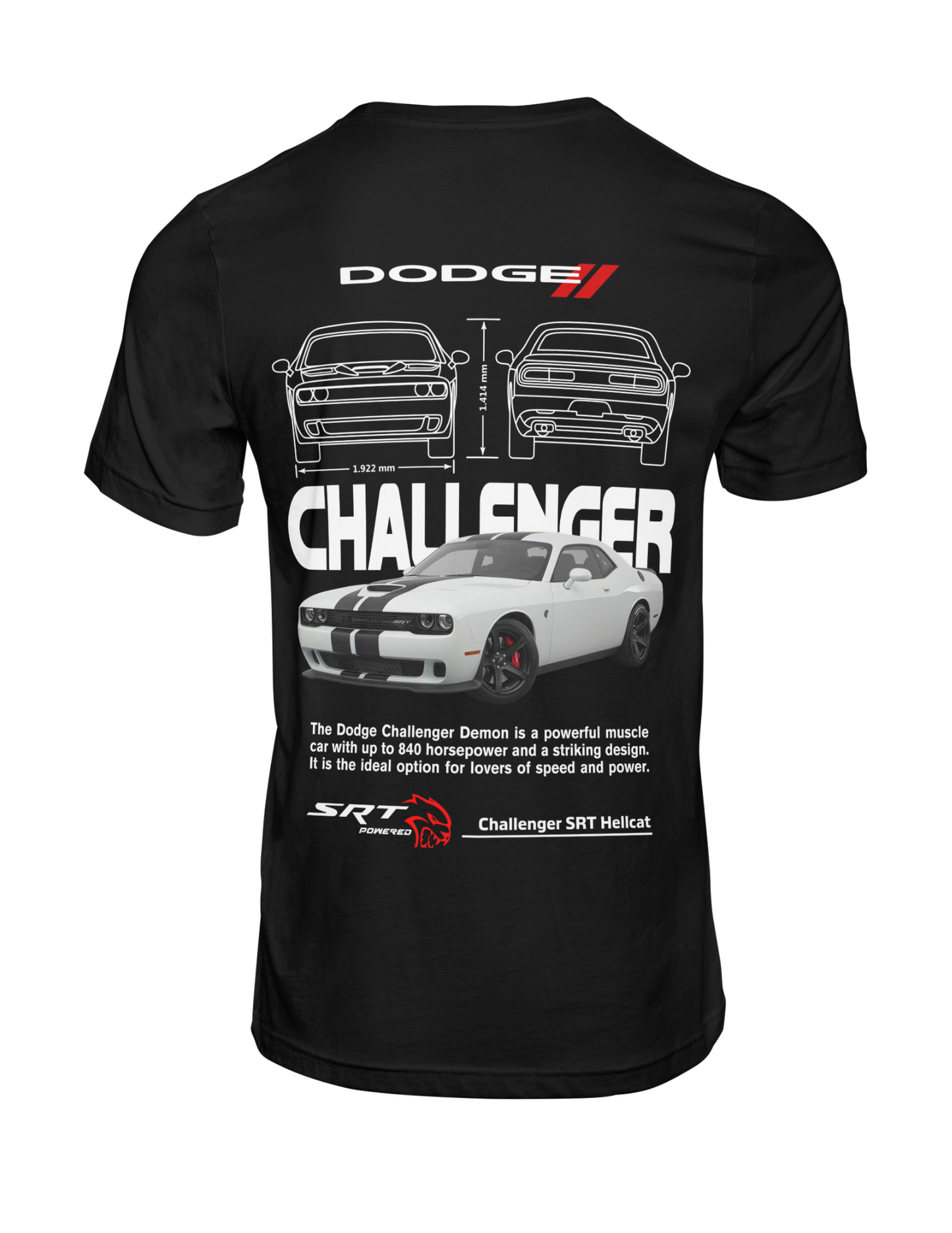 CAMISA DE CARRO DODGE