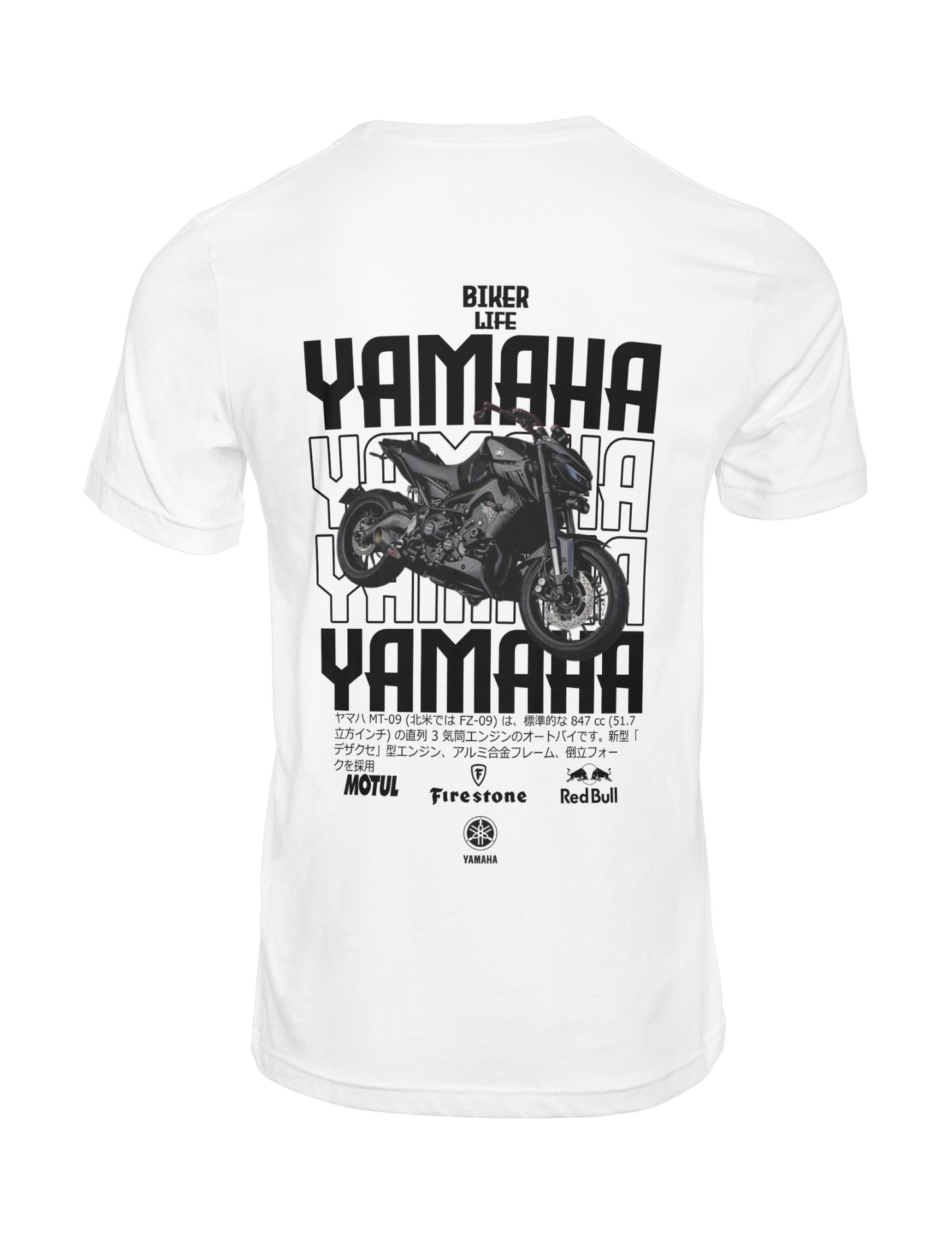 CAMISA DE MOTO YAMAHA