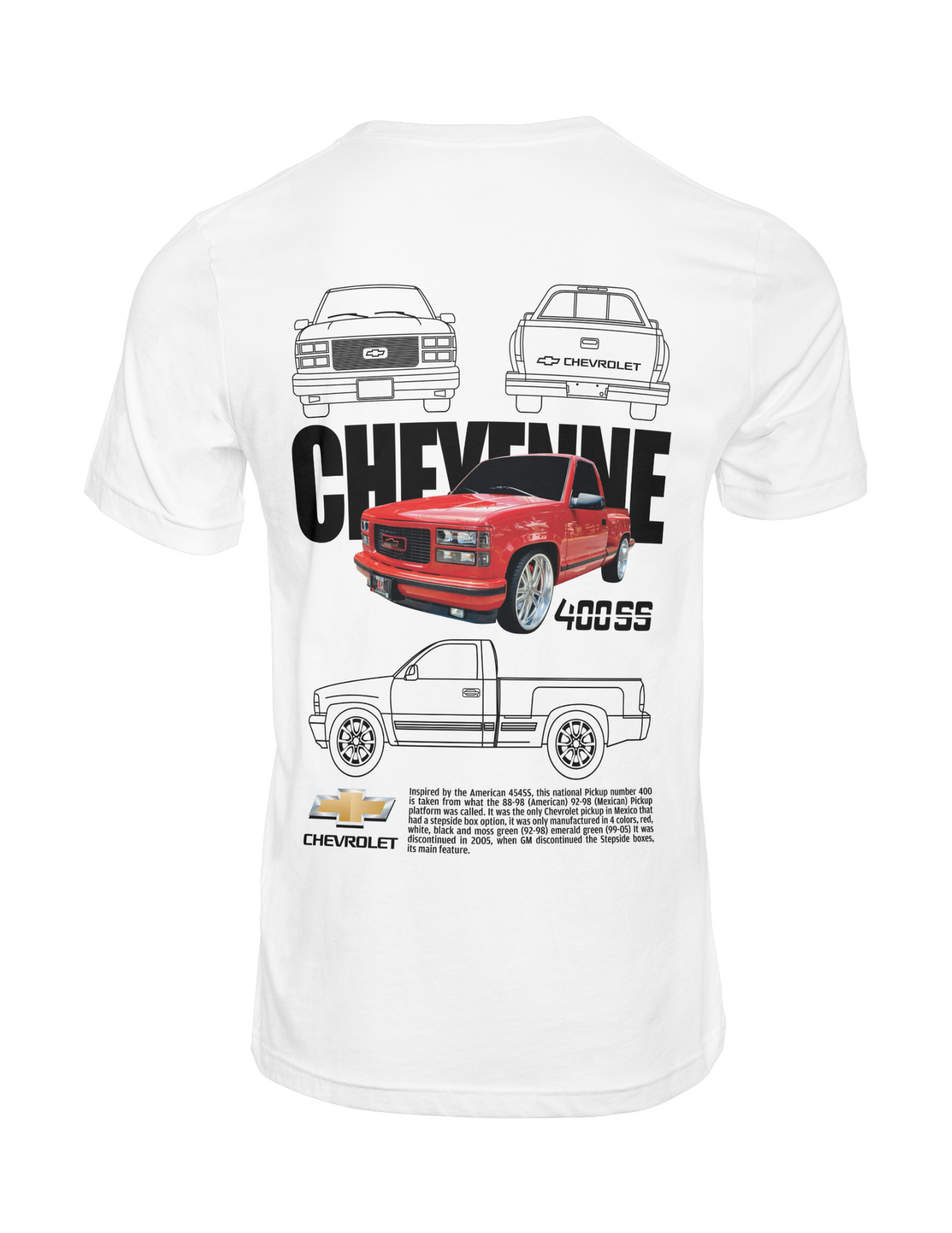 CAMISA DE CARRO CHEVROLET