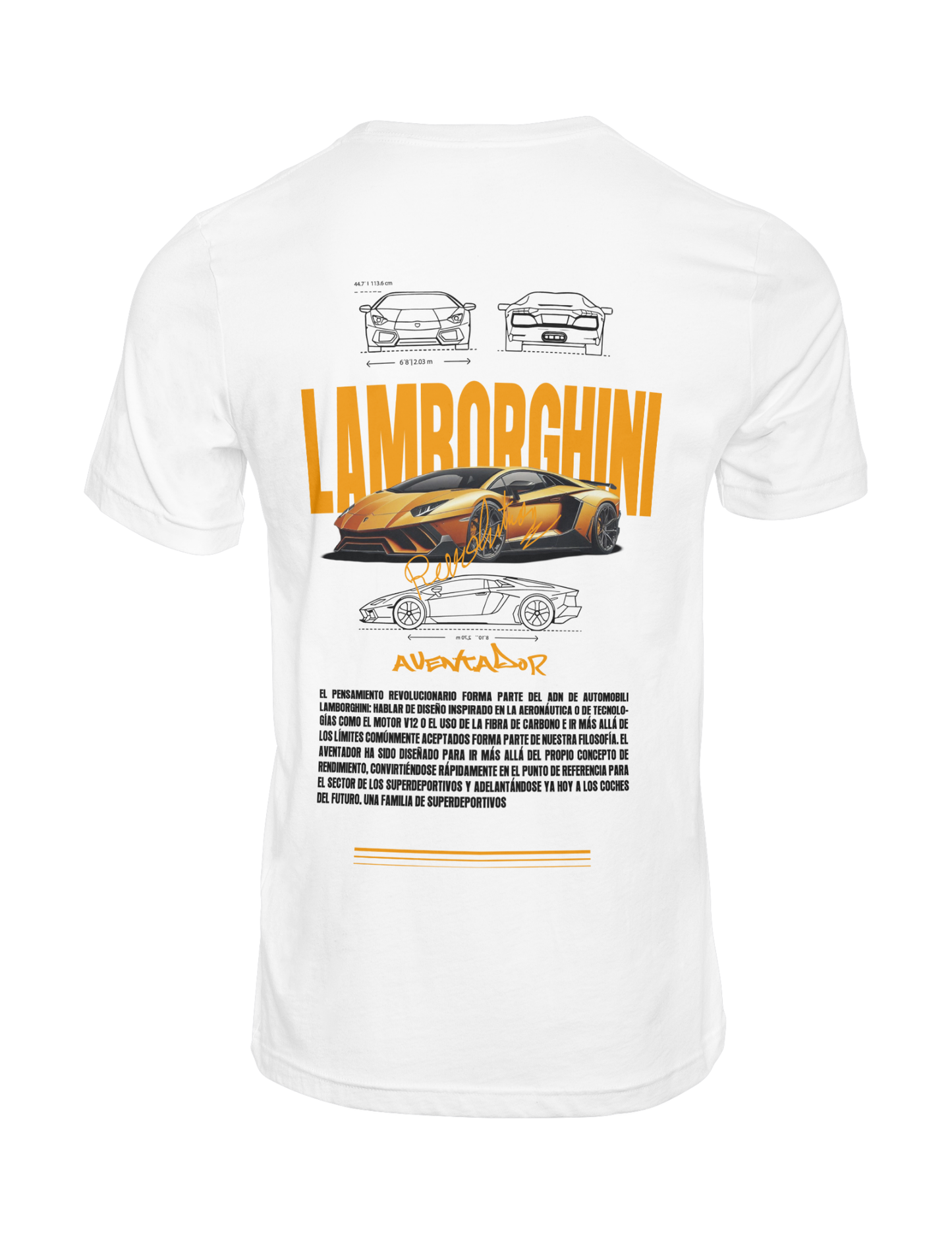 CAMISA DE CARRO LAMBORGHINI