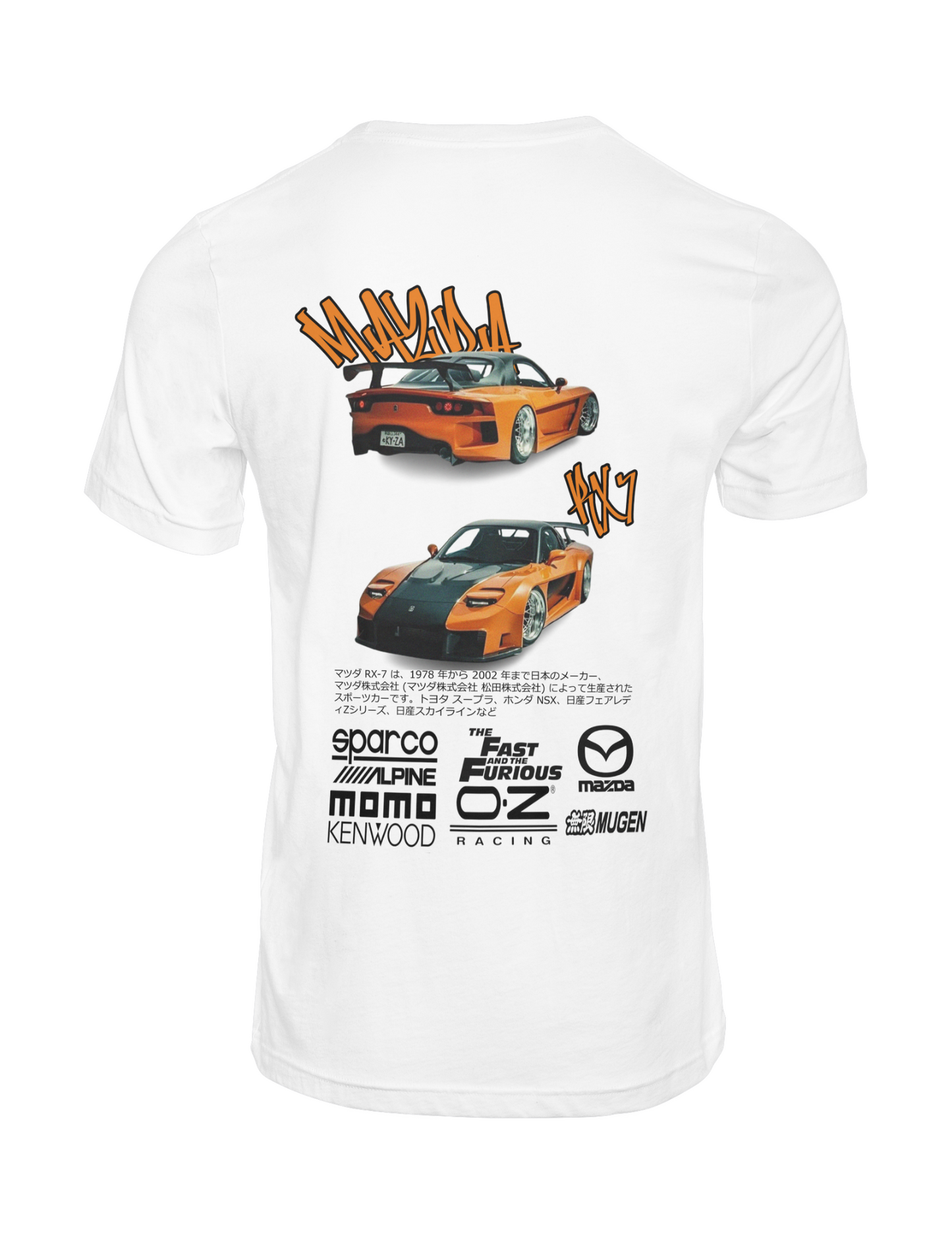 CAMISA DE CARRO MAZDA