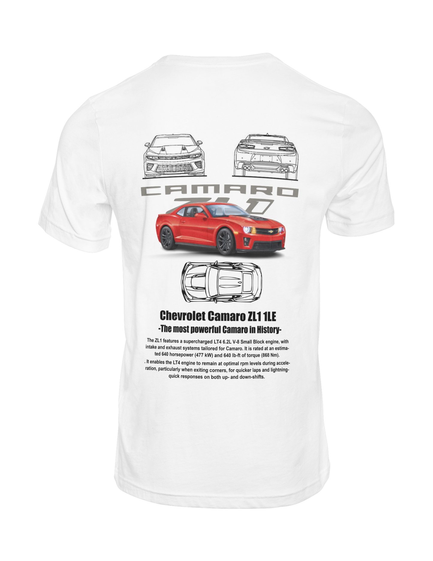 CAMISA DE CARRO CHEVROLET