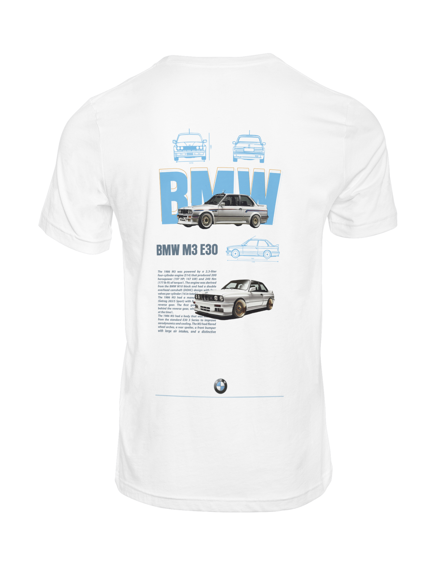 CAMISA DE CARRO BMW