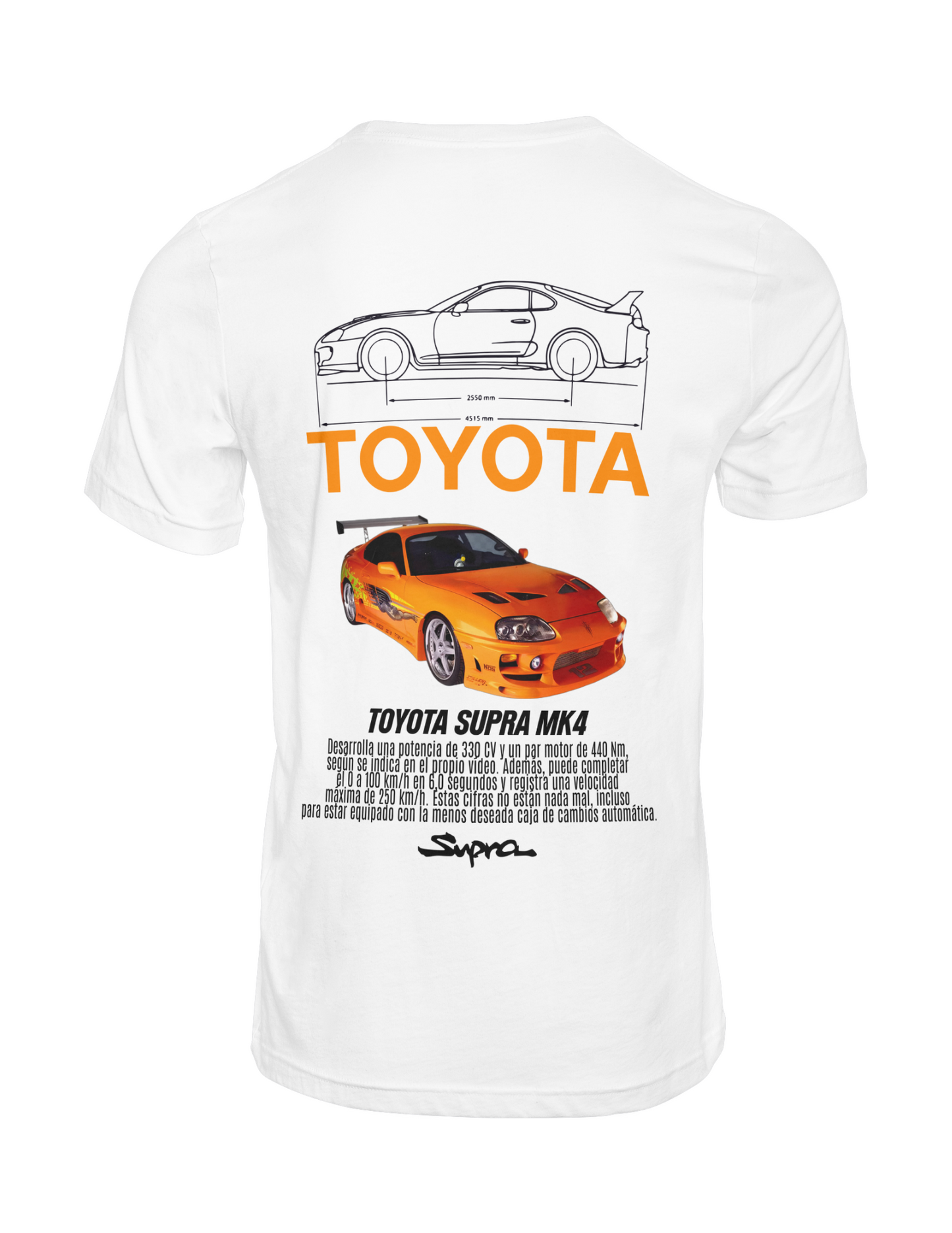 CAMISA DE CARRO TOYOTA