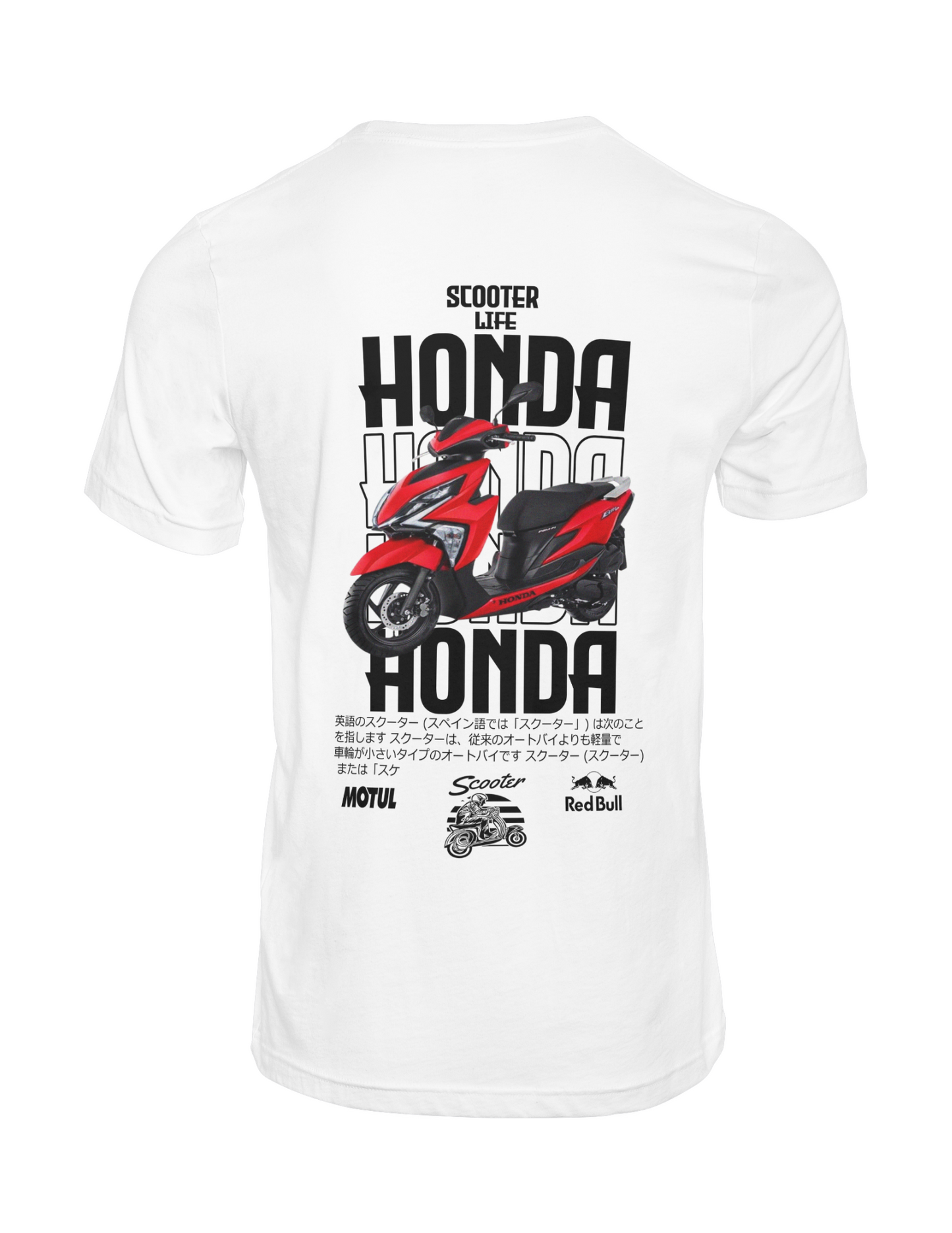 CAMISA DE MOTO HONDA