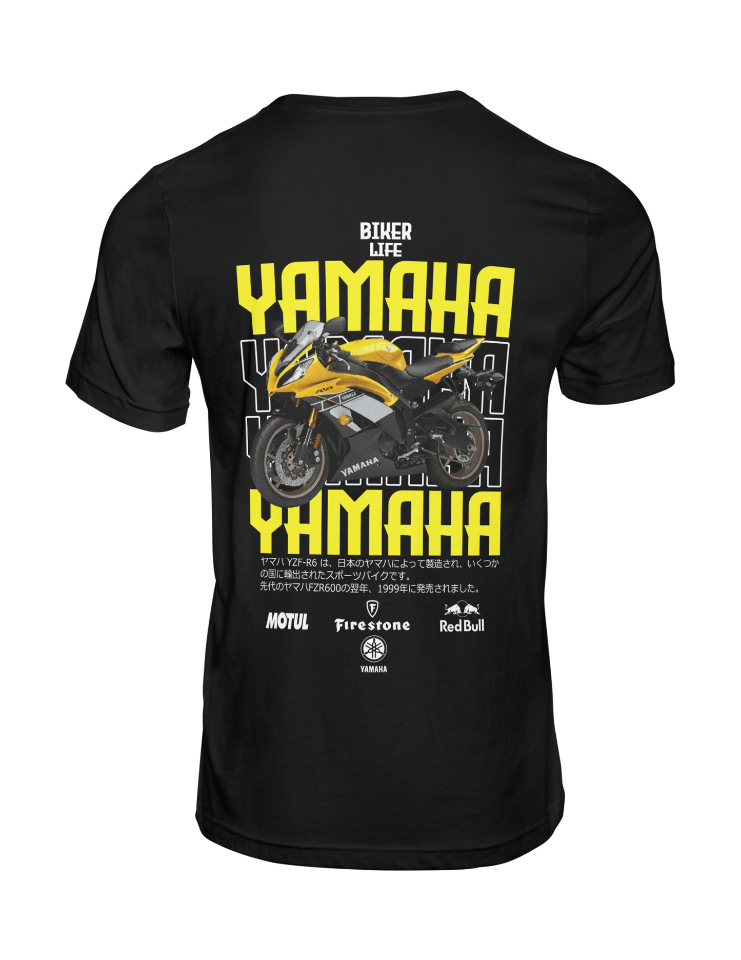 CAMISA DE MOTO YAMAHA