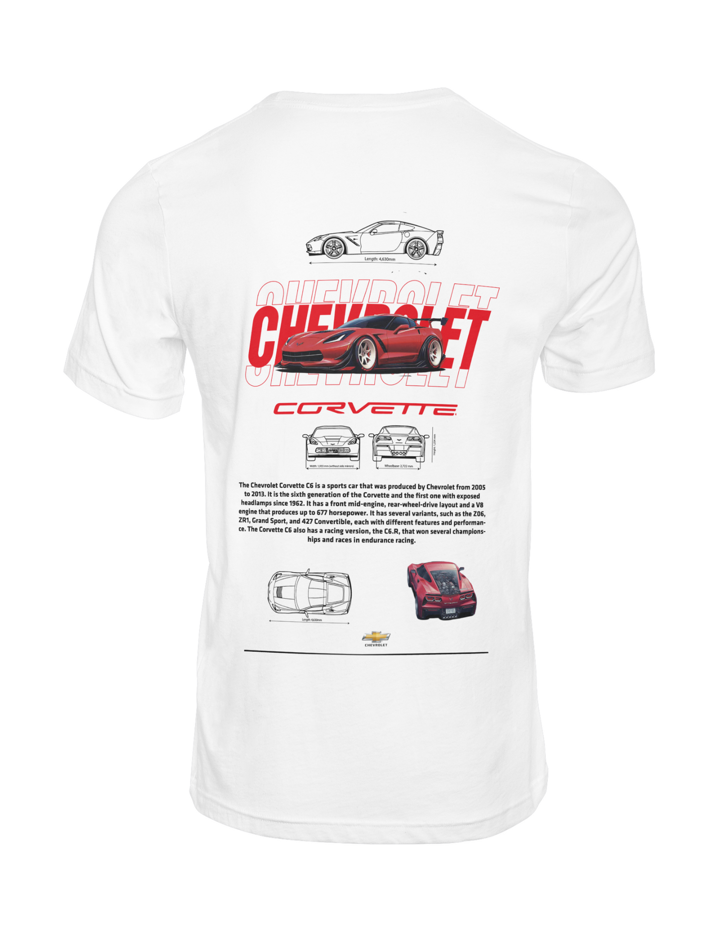 CAMISA DE CARRO CHEVROLET